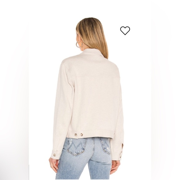 Rails Steffi Jacket Women’s S Heather Stone Utility Button Front Shirt Shacket - Picture 8 of 8